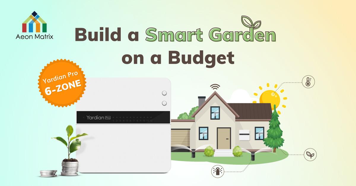 Build a Smart Garden on a Budget With the 6-zone Yardian Pro